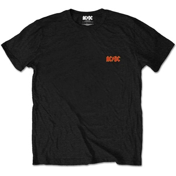 AC/DC Риза Logo (Back Print) Unisex Black M (ACDCBPTSP02MB02)
