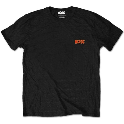 AC/DC Logo (Back Print) Black M Риза (ACDCBPTSP02MB02)