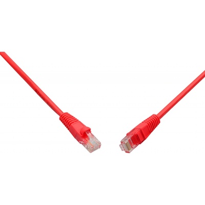 Solarix C6-114RD-7MB Patch, CAT6, UTP, PVC, 7m, červený