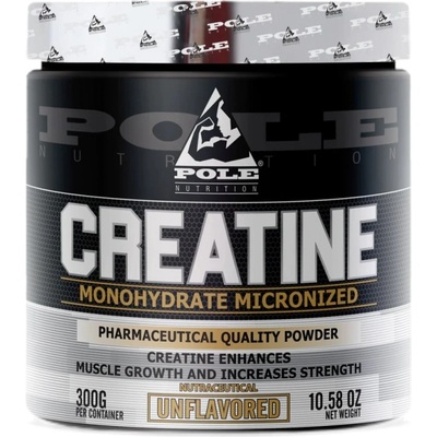 Pole Nutrition Creatine Monohydrate [300 грама] Неовкусен