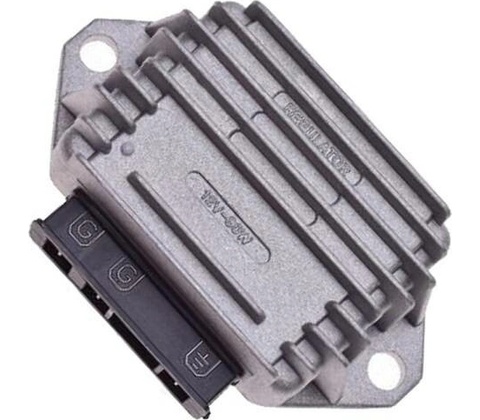 regulátor napětí 12V 80W Piaggio,Gilera, Vespa - černý konektor 3 pin RMS 24 603 0030