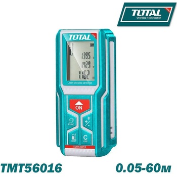 Total tools Ролетка лазерна total tmt56016, 0.05 - 60 метра обхват (uni-06781)