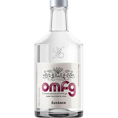 OMFG gin Žufánek Limitovaná Edice 2023 45% 0,5 l (holá láhev) – Zboží Mobilmania