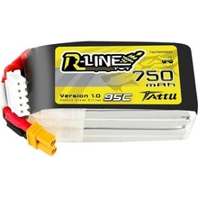 GENS ACE LIPO TATTU R-Line FPV serie 4S 4S1P 95C Version 1.0 14,8V 750 mAh