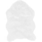 Tiseco Home Studio Бяла изкуствена кожа Овча кожа, 60 x 90 cm - Tiseco Home Studio (3279WHITE)