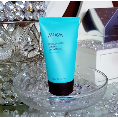 Ahava Hĺbkovo hydratačný sprchový gél Sea Kissed z Mŕtveho mora 40 ml