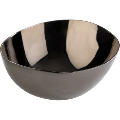 APS Bufetová miska Pebble černá 60 x 65 x 25 mm