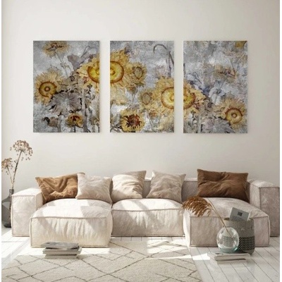 Divio Třídílný obraz na plátně, vzor 20383 Velikost: 60x120 cm