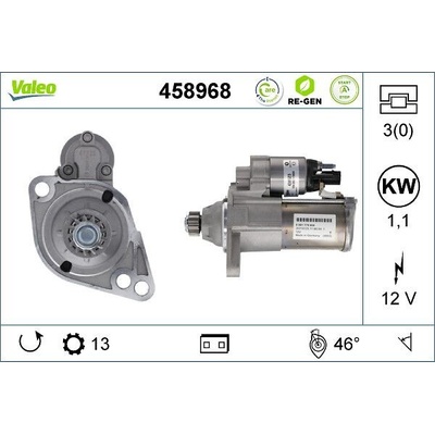 Štartér VALEO 458968