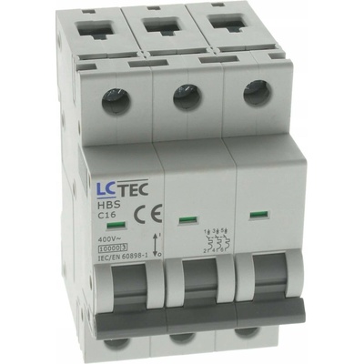 LC jistič HBS 3P 3M 3F C 16A 10kA