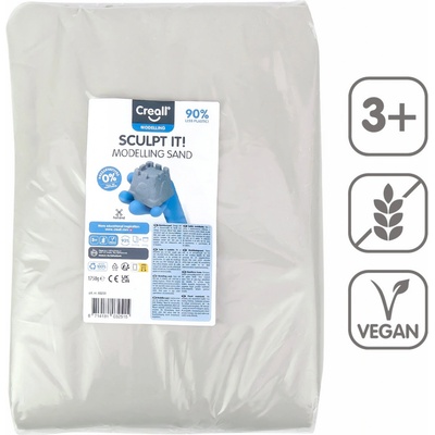 Creall modelovací písek Sculpt it! 1750 g přírodní