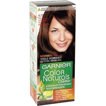 Garnier Color Naturals 4,15 tmavá ledová mahagonová