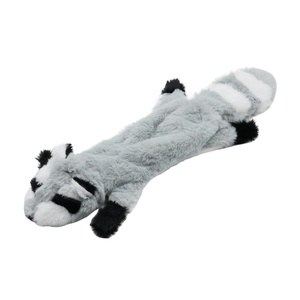 Uniq Pets Plush Dog Toy Rustly Rustling Raccoon плюшена шумоляща играчка миеща мечка за кучета, 42 x 13 x 3 cm