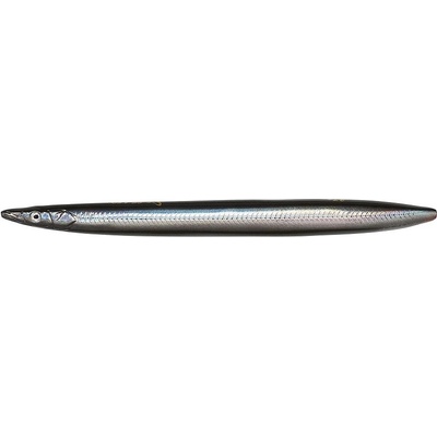 Savage Gear Pilker Line Thru Sandeel Black Silver 11cm 15 g