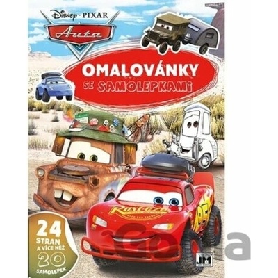 Omalovánky se samolepkami Auta Jiří Models