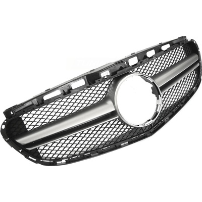 Predná maska Mercedes E trieda W212 / S212 13-16 Black-Silver