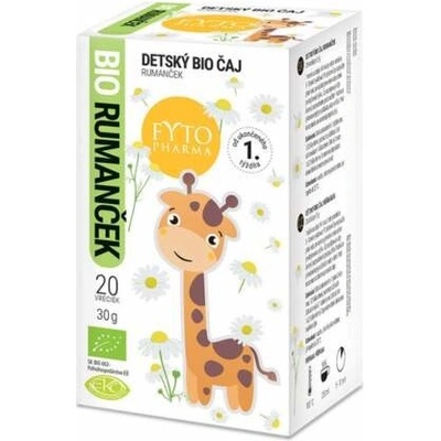 FYTO DETSKÝ BIO ČAJ RUMANČEK 30 g