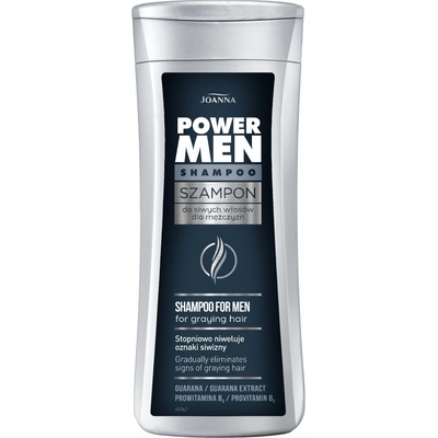Joanna Power Men šampon na bílé a šedivé vlasy pro muže 200 ml