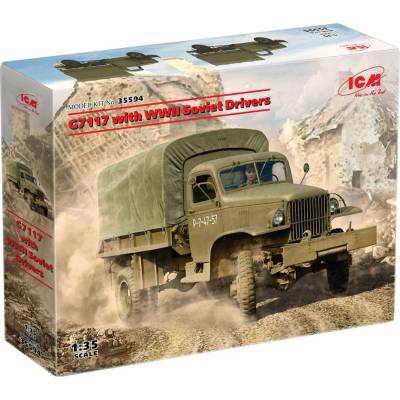 ICM G7117 with WWII Soviet Drivers 1:35