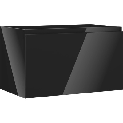 Mexen Orio шкаф за баня с мивка 80 см, 1 чекмедже, черен гланц - 91A10-08047-1-BF70 (91A10-08047-1-BF70)