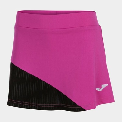 Dámska športová sukňa MONTREAL SKIRT fluo ružová čierna