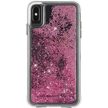 Case-Mate Waterfall Case - дизайнерски кейс с висока защита за Apple iPhone XS Max (розово злато)