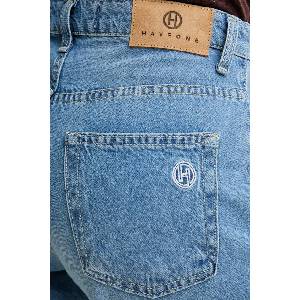 Haveone дънки relaxed fit дамски (PLS.Q046)