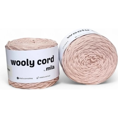 Mila Wooly cord Pudrová – Zboží Mobilmania
