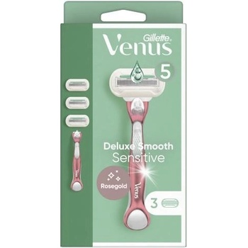 Gillette Venus Deluxe Smooth Sensitive + 2 ks hlavic