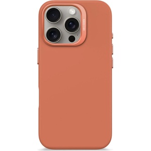 Decoded Калъф за iPhone 16 Pro от Decoded - Силиконов (антибактериален) - Оранжев (K-D25IPO16PBCS9SE)