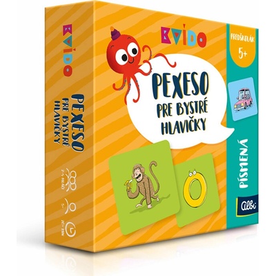 Albi Kvído Pexeso pre bystré hlavičky Písmená