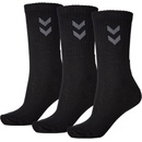 Hummel ponožky Basic 3-Pack Čierna
