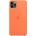 Apple Оригинален Силиконов Калъф за iPhone 11 Pro Max, Silicone Case MY112ZM/A, Оранжев (MY112ZM/A)