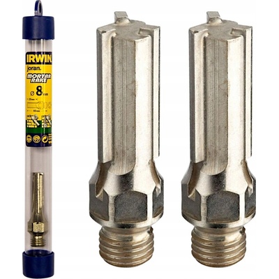 Fréza na odstraňovanie malty Irwin 8 mm 3-čepeľová 2ks