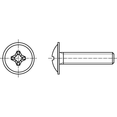 PROFISTYL DIN 967 šroub s okrasnou půlkulatou hlavou a límcem, s křížovou drážkou pozink Varianta: DIN 967 šroub okrasný s límcem ZnB M5x20 – Zbozi.Blesk.cz