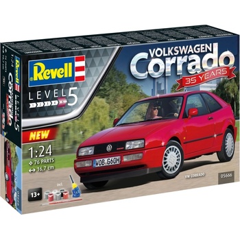Revell Сглобяем модел Revell - VW Corrado, 35 години (R05666)