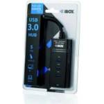 Feimibox IBOX USB 3.0 HUB BLACK 4-PORTS IUH3FB (4x USB 3.0