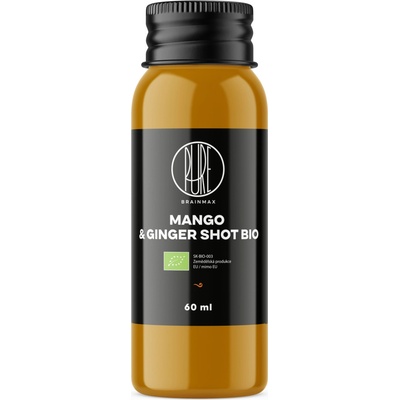 BrainMax Pure Mango & Ginger Shot BIO 60 ml