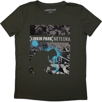 Linkin Park Meteora Drip Collage Green L Дамски Риза (<![CDATA[LPTS22LGR03]]>)