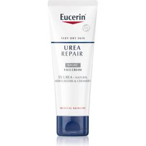 Eucerin UreaRepair Night Cream нощен крем за лице, врат и деколкте без парфюм 50ml