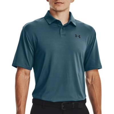 Under Armour Тениска Under Armour UA T2G Polo-BLU Сребърно Velikost M