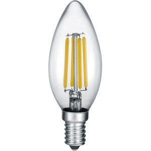 TRIO Топла бяла LED/с нажежаема жичка крушка E14, 2 W Kerze - Trio (989-3200)