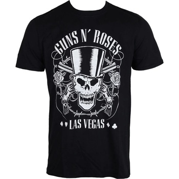 ROCK OFF Мъжка тениска Guns N' Roses - Skull & Pistols - ROCK OFF - GNRTS27MB