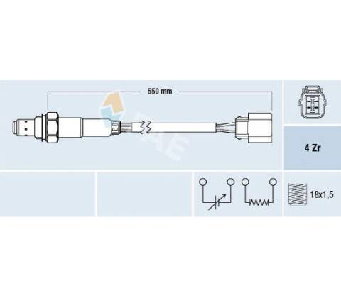 Lambda sonda FAE 77473