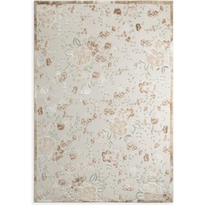 Takoy Koberec 200x290 cm béžovo-krémový s rastlinným vzorom IMPRESIVE 2-HF-489923 | 200 x 290 cm