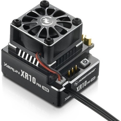 HOBBYWING car XERUN XR10 PRO 160A černý regulátor