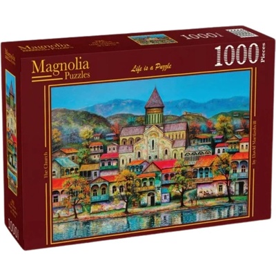 Magnolia Пъзел Magnolia от 1000 части - Църквата (9506)