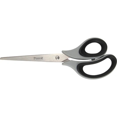 AXENT Ножица Axent Duoton 21 cm гумени дръжки Черен (1940040-08-6102-01)