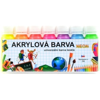 akrylové barvy matné sada 7 x 20 g KRM720