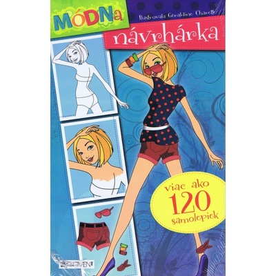 Módna návrhárka – viac ako 120 samolepiek - Geraldine Charette
